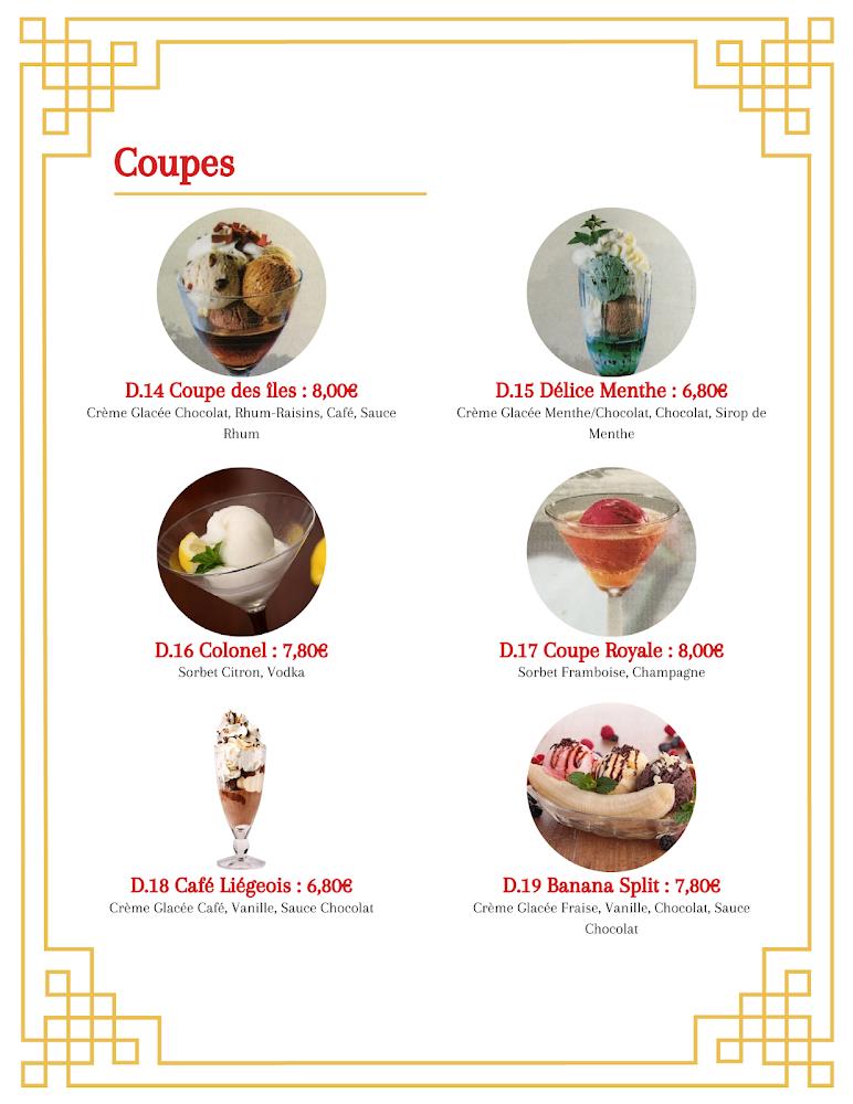 Restaurant Chinois - Pont Sainte Marie - Menu Image 2